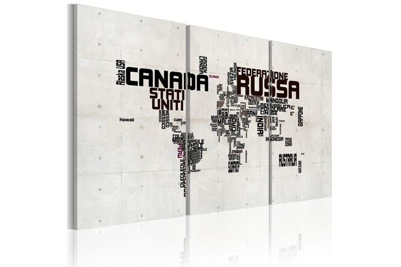 Bilde What A Wonderful World Triptych 60x40, Artgeist sp. z o. o.