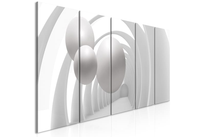 Bilde White Tunnel 5 Parts Narrow 200x80, Artgeist sp. z o. o.