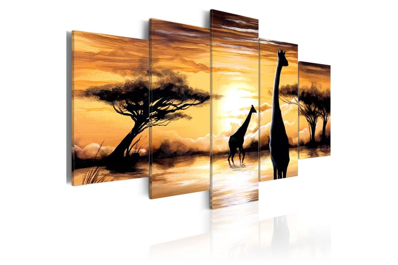 Bilde Wild Africa 100x50 - Artgeist sp. z o. o. - Innredning - Bilder & kunst - Lerretsbilder