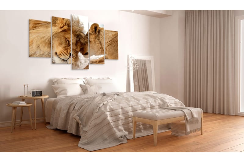 Bilde Wild Love 200x100 - Artgeist sp. z o. o. - Innredning - Bilder & kunst - Lerretsbilder