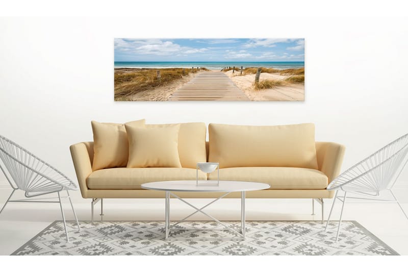 Bilde Windy Beach 150x50 - Artgeist sp. z o. o. - Innredning - Bilder & kunst - Lerretsbilder