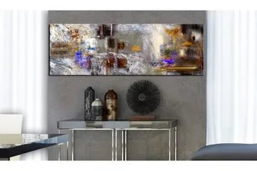 Bilde Winter Kaleidoscope 150x50 - Artgeist sp. z o. o. - Innredning - Bilder & kunst - Lerretsbilder