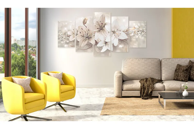 Bilde Winter Princess 100x50 - Artgeist sp. z o. o. - Innredning - Bilder & kunst - Lerretsbilder