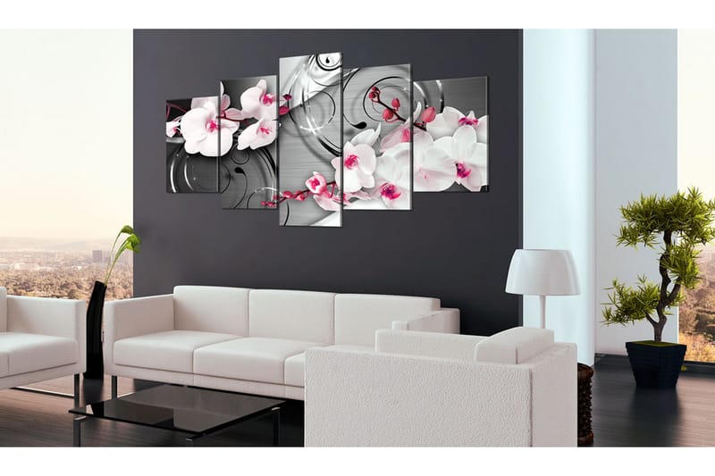 Bilde With Raspberry Accent 100x50 - Artgeist sp. z o. o. - Innredning - Bilder & kunst - Lerretsbilder