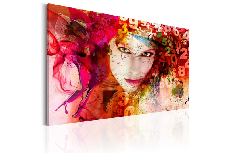 Bilde Woman Is A Riddle 60x40 - Artgeist sp. z o. o. - Innredning - Bilder & kunst - Lerretsbilder