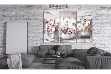 Bilde Wonderful Orchids 90x60 - Artgeist sp. z o. o. - Innredning - Bilder & kunst - Lerretsbilder