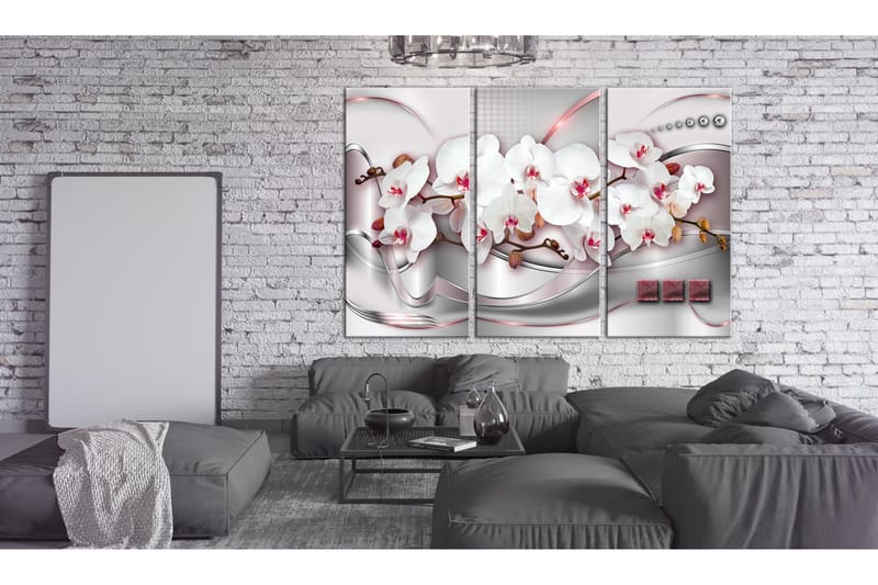Bilde Wonderful Orchids 90x60 - Artgeist sp. z o. o. - Innredning - Bilder & kunst - Lerretsbilder