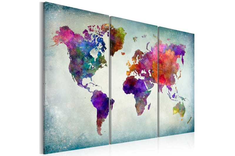 Bilde World In Colors 90x60, Artgeist sp. z o. o.