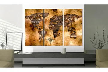 Bilde World In Opalescent Shades 60x40 - Artgeist sp. z o. o. - Innredning - Bilder & kunst - Lerretsbilder