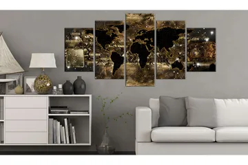 Bilde World Of Bronze 200x100 - Artgeist sp. z o. o. - Innredning - Bilder & kunst - Lerretsbilder
