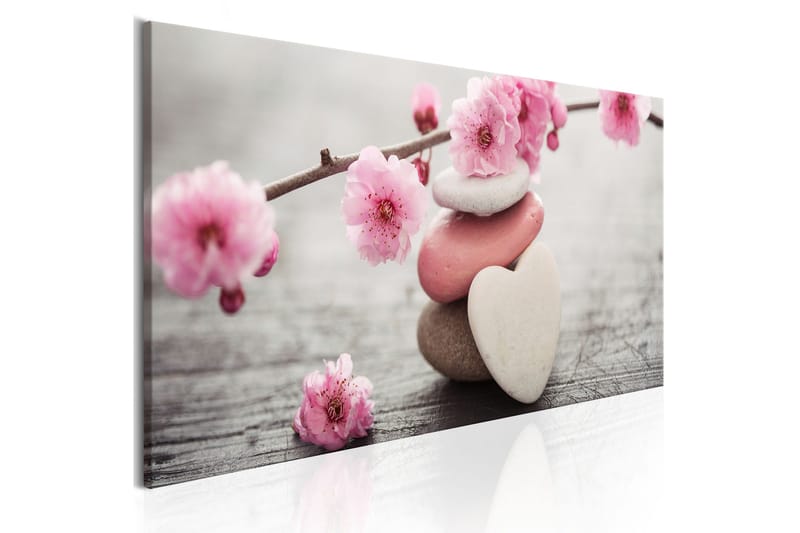 Bilde Zen Cherry Blossoms 120x40 - Artgeist sp. z o. o. - Innredning - Bilder & kunst - Lerretsbilder