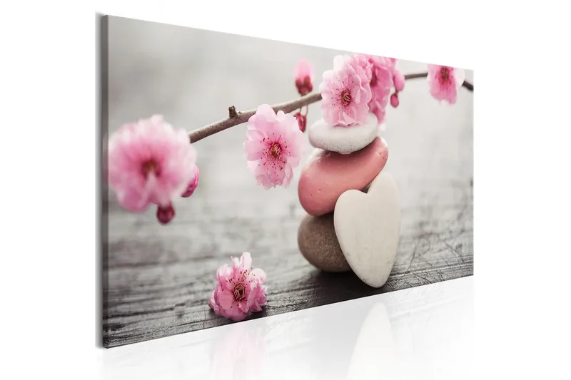 Bilde Zen Cherry Blossoms 120x40 - Artgeist sp. z o. o. - Innredning - Bilder & kunst - Lerretsbilder
