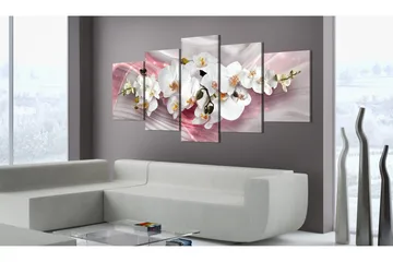 Bilde Pink Glow 200x100 - Artgeist sp. z o. o. - Innredning - Bilder & kunst - Lerretsbilder