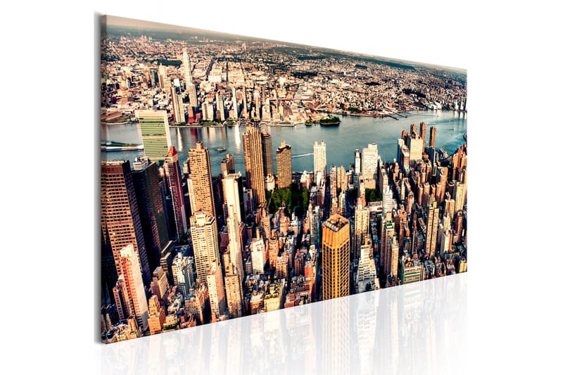 Bilde Panorama Of New York 150x50 - Artgeist sp. z o. o. - Innredning - Bilder & kunst - Lerretsbilder
