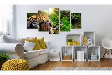 Bilde Predator's Relaxation 200x100 - Artgeist sp. z o. o. - Innredning - Bilder & kunst - Lerretsbilder