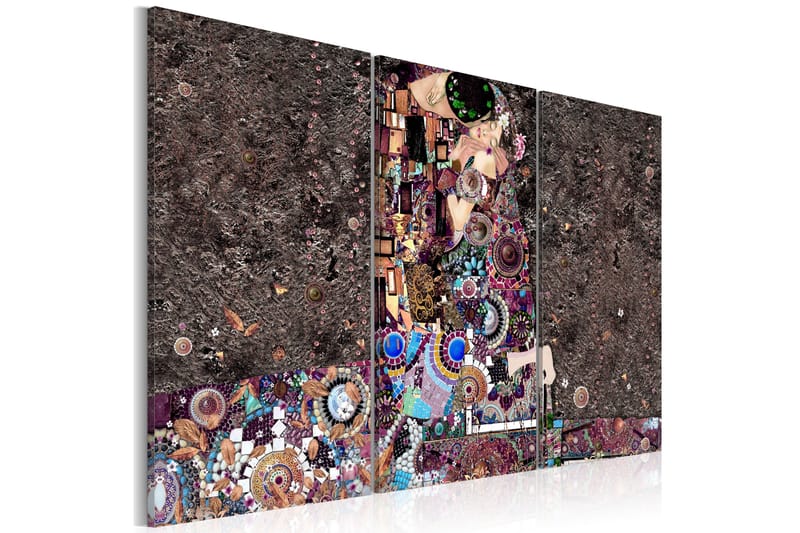 Bilde Patches Of Love 90x60 - Artgeist sp. z o. o. - Innredning - Bilder & kunst - Lerretsbilder