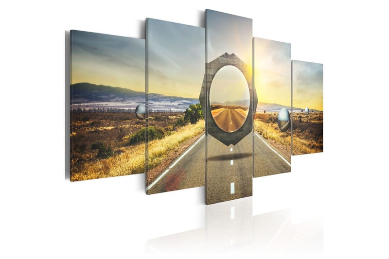 Bilde På Grensen Mellom To Verdener 200x100 - Artgeist sp. z o. o. - Innredning - Bilder & kunst - Lerretsbilder