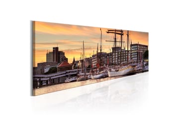 Bilde Port In Hamburg 120x40