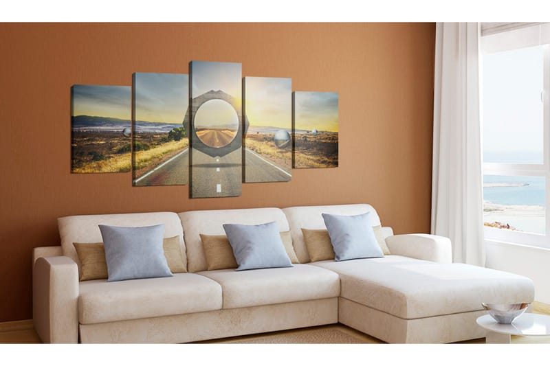 Bilde På Grensen Mellom To Verdener 200x100 - Artgeist sp. z o. o. - Innredning - Bilder & kunst - Lerretsbilder