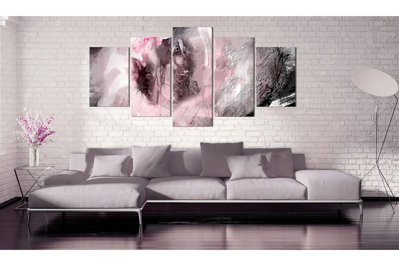 Bilde Pink Depth 100x50 - Artgeist sp. z o. o. - Innredning - Bilder & kunst - Lerretsbilder
