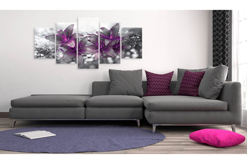 Bilde Princess Of The Night 200x100 - Artgeist sp. z o. o. - Innredning - Bilder & kunst - Lerretsbilder
