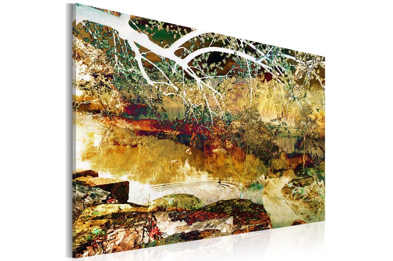Bilde Park Abstract 90x60 - Artgeist sp. z o. o. - Innredning - Bilder & kunst - Lerretsbilder