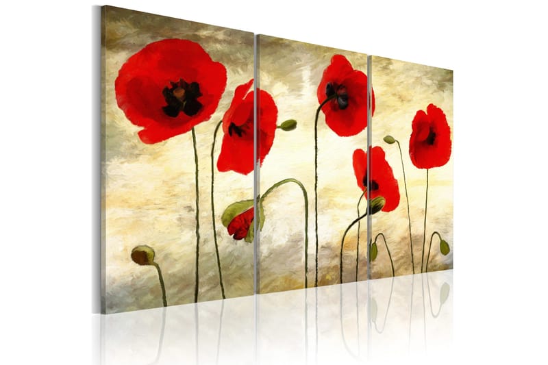 Bilde Paper Thin Beauties 60x40 - Artgeist sp. z o. o. - Innredning - Bilder & kunst - Lerretsbilder