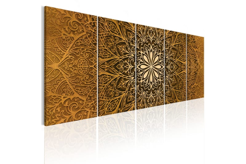 Bilde Paper Mandala 225x90 - Artgeist sp. z o. o. - Innredning - Bilder & kunst - Lerretsbilder