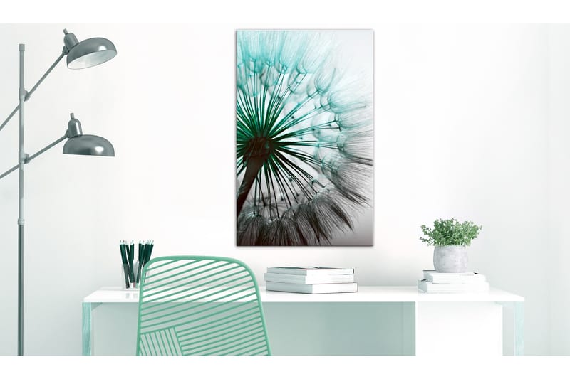 Bilde Perfect Dandelion 40x60 - Artgeist sp. z o. o. - Innredning - Bilder & kunst - Lerretsbilder