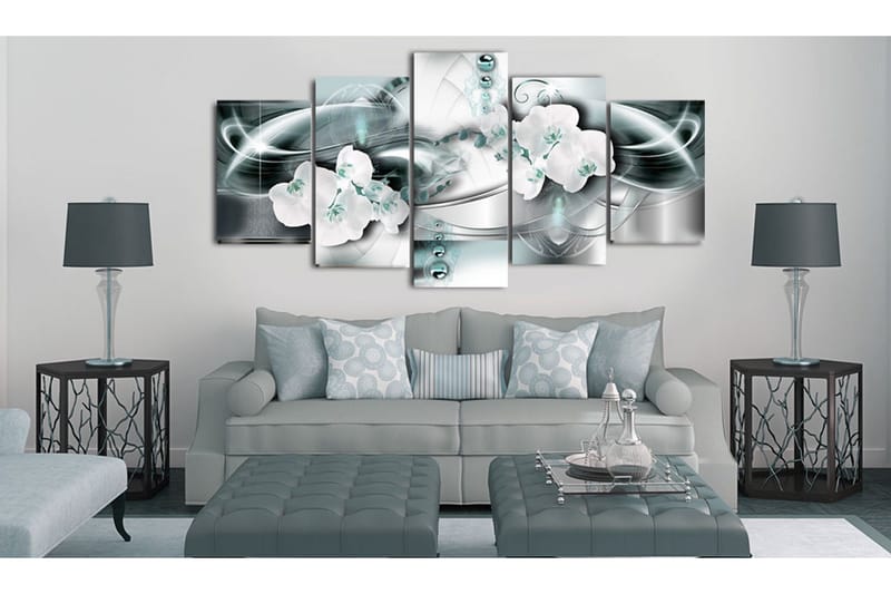 Bilde Platinum Sea 200x100 - Artgeist sp. z o. o. - Innredning - Bilder & kunst - Lerretsbilder