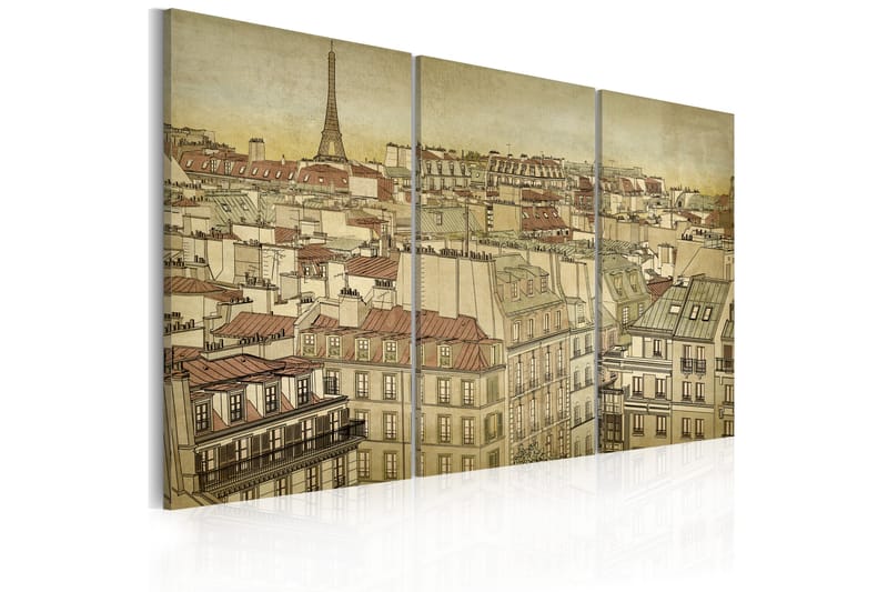 Bilde Paris The City Of Harmony 120x80 - Artgeist sp. z o. o. - Innredning - Bilder & kunst - Lerretsbilder