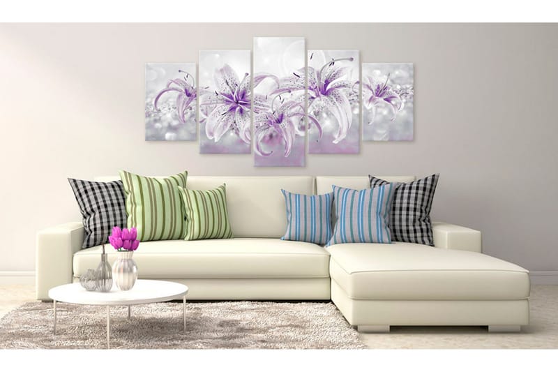 Bilde Purple Graces 200x100 - Artgeist sp. z o. o. - Innredning - Bilder & kunst - Lerretsbilder