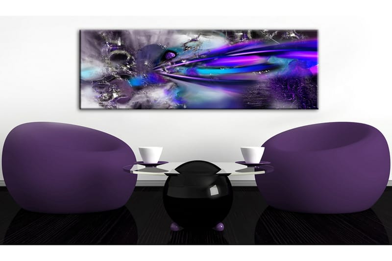 Bilde Purple Comet 150x50 - Artgeist sp. z o. o. - Innredning - Bilder & kunst - Lerretsbilder