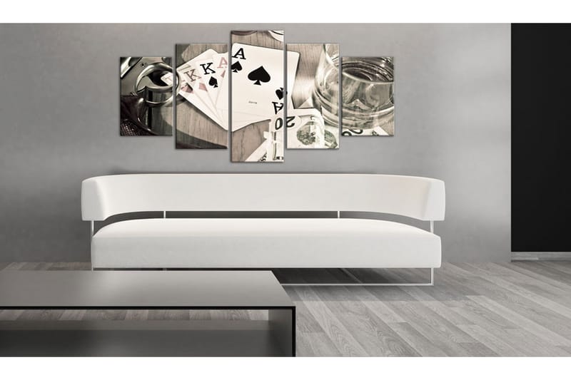 Bilde Poker Night 100x50 - Artgeist sp. z o. o. - Innredning - Bilder & kunst - Lerretsbilder