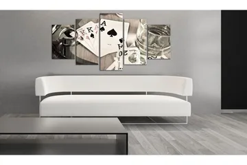 Bilde Poker Night 100x50 - Artgeist sp. z o. o. - Innredning - Bilder & kunst - Lerretsbilder