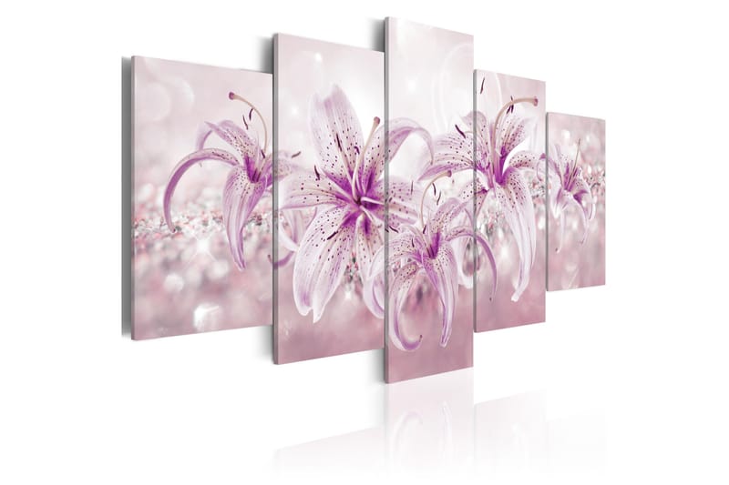 Bilde Purple Harmony 200x100 - Artgeist sp. z o. o. - Innredning - Bilder & kunst - Lerretsbilder