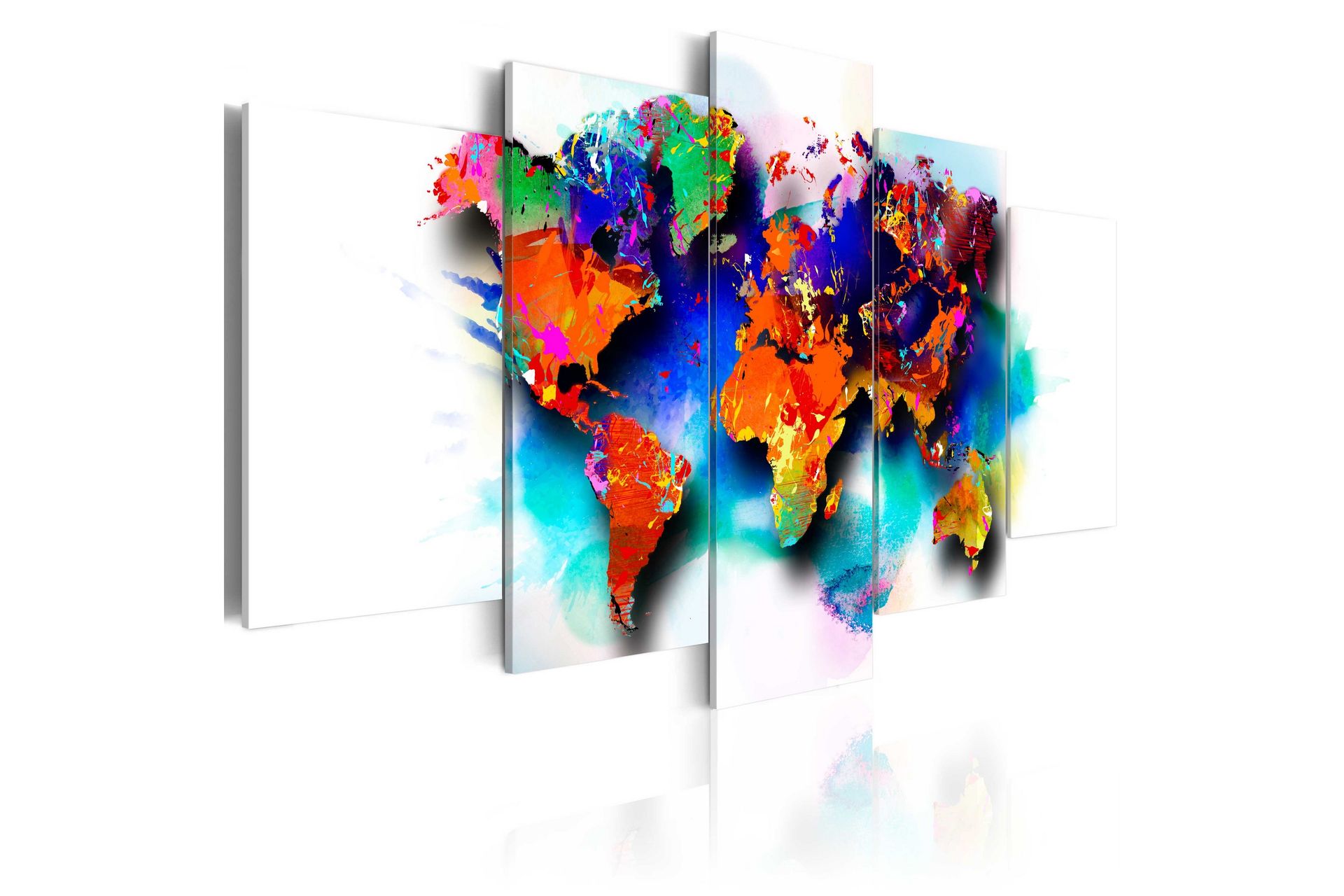 Bilde Picturesque World 200x100 - Artgeist sp. z o. o. - Innredning - Bilder & kunst - Lerretsbilder