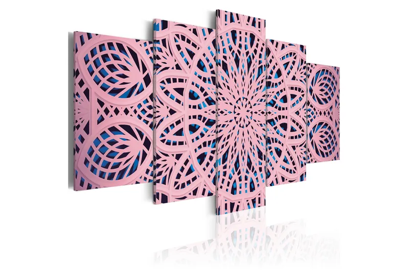 Bilde Pink Exoticism 200x100 - Artgeist sp. z o. o. - Innredning - Bilder & kunst - Lerretsbilder