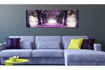 Bilde Purple Spring 120x40 - Artgeist sp. z o. o. - Innredning - Bilder & kunst - Lerretsbilder