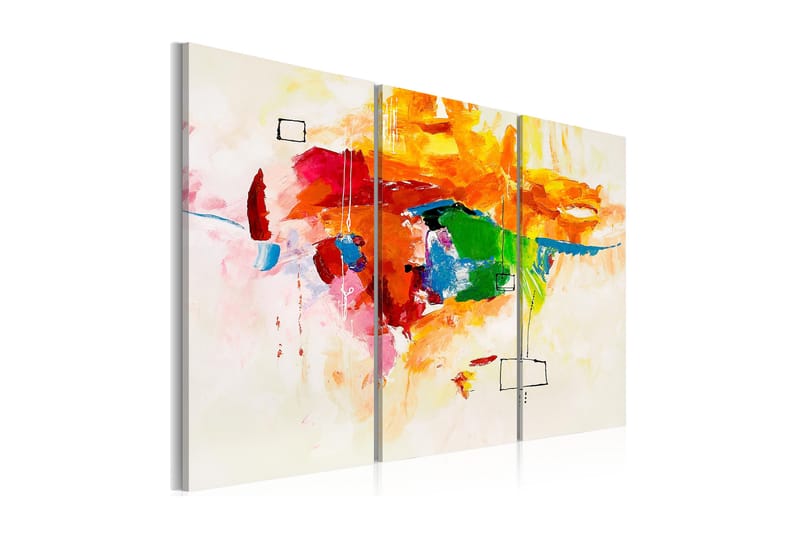 Bilde Parrot 90x60 - Artgeist sp. z o. o. - Innredning - Bilder & kunst - Lerretsbilder