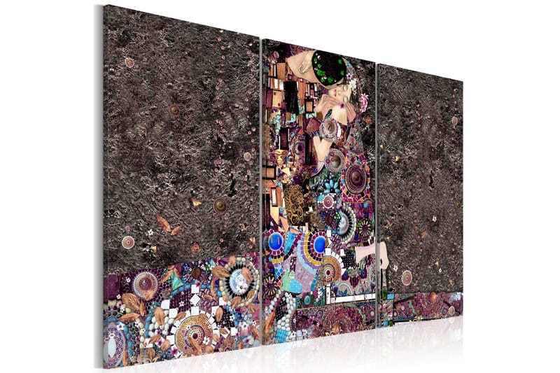 Bilde Patches Of Love 90x60 - Artgeist sp. z o. o. - Innredning - Bilder & kunst - Lerretsbilder