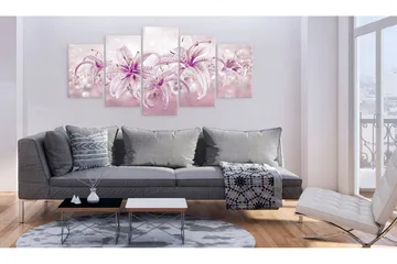 Bilde Purple Harmony 200x100 - Artgeist sp. z o. o. - Innredning - Bilder & kunst - Lerretsbilder