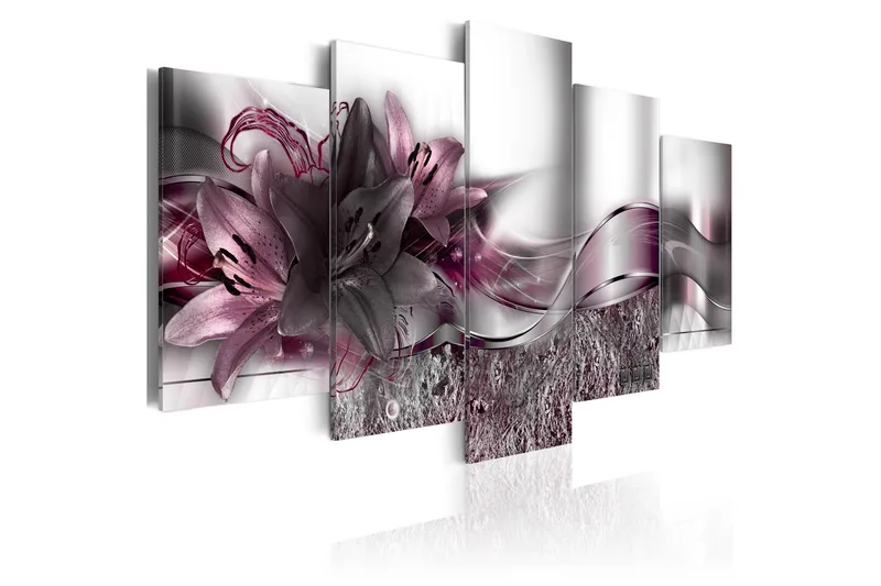 Bilde Purple Sash 100x50 - Artgeist sp. z o. o. - Innredning - Bilder & kunst - Lerretsbilder