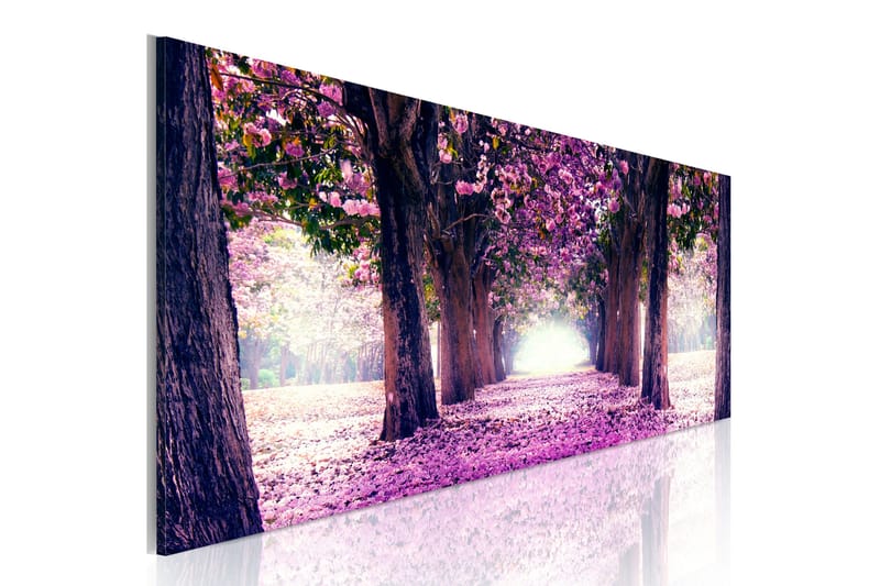 Bilde Purple Spring 150x50, Artgeist sp. z o. o.