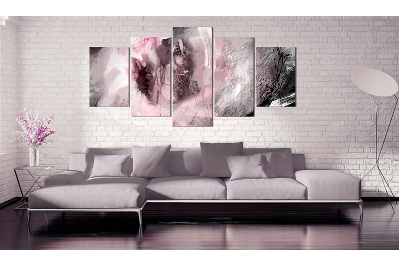 Bilde Pink Depth 100x50 - Artgeist sp. z o. o. - Innredning - Bilder & kunst - Lerretsbilder