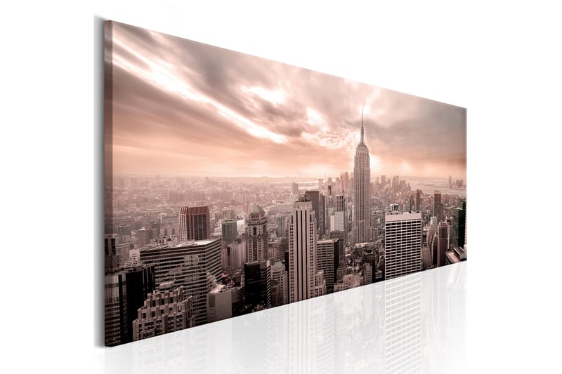 Bilde Pink Mist 150x50 - Artgeist sp. z o. o. - Innredning - Bilder & kunst - Lerretsbilder
