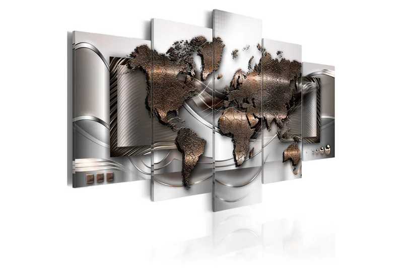 Bilde Pearl Map 100x50, Artgeist sp. z o. o.