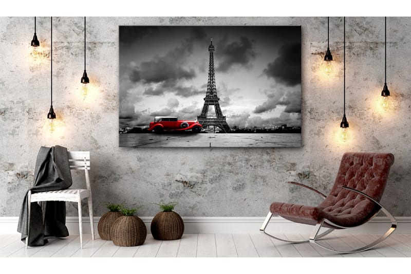 Bilde Paris Travels 120x80 - Artgeist sp. z o. o. - Innredning - Bilder & kunst - Lerretsbilder