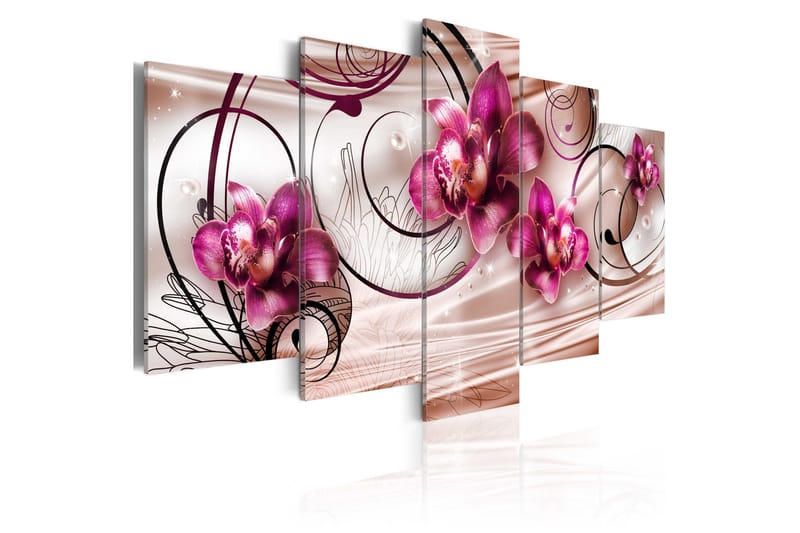 Bilde Pearl Dance 200x100 - Artgeist sp. z o. o. - Innredning - Bilder & kunst - Lerretsbilder