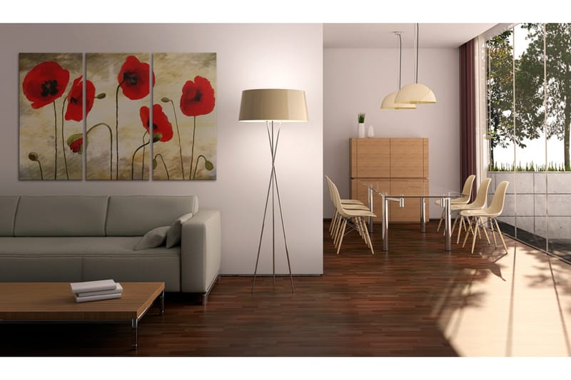 Bilde Paper Thin Beauties 60x40 - Artgeist sp. z o. o. - Innredning - Bilder & kunst - Lerretsbilder